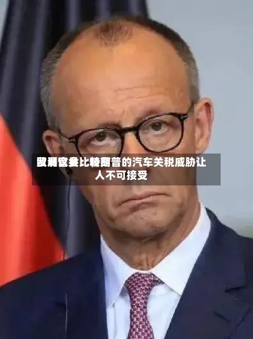 欧洲议会比较高贸易官员：特朗普的汽车关税威胁让人不可接受-第3张图片