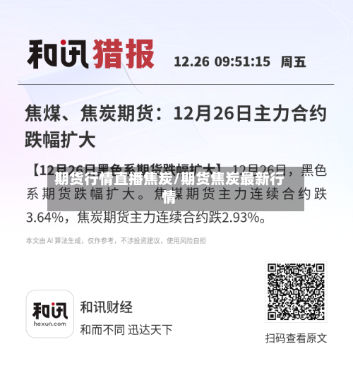期货行情直播焦炭/期货焦炭最新行情