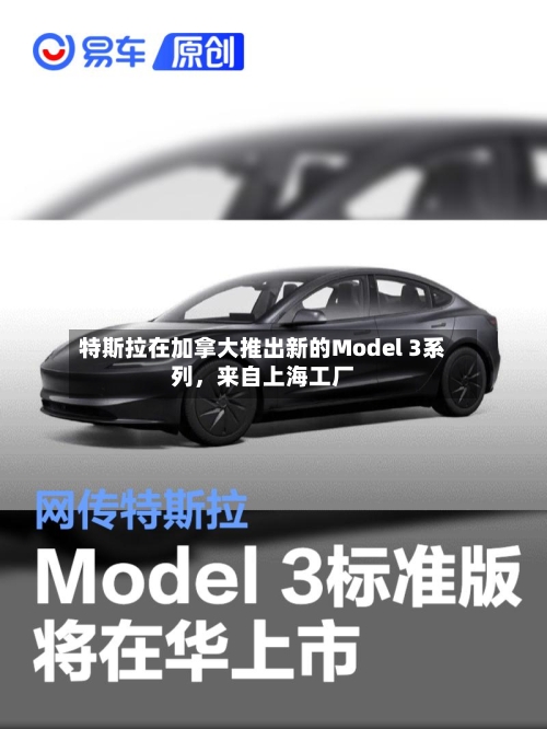 特斯拉在加拿大推出新的Model 3系列，来自上海工厂-第2张图片