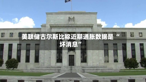 美联储古尔斯比称近期通胀数据是 “坏消息”