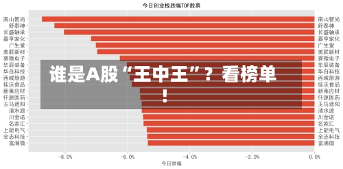 谁是A股“王中王”？看榜单！-第3张图片
