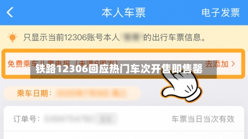 铁路12306回应热门车次开售即售罄-第2张图片
