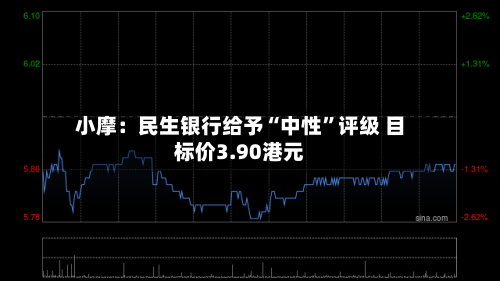 小摩：民生银行给予“中性”评级 目标价3.90港元-第2张图片