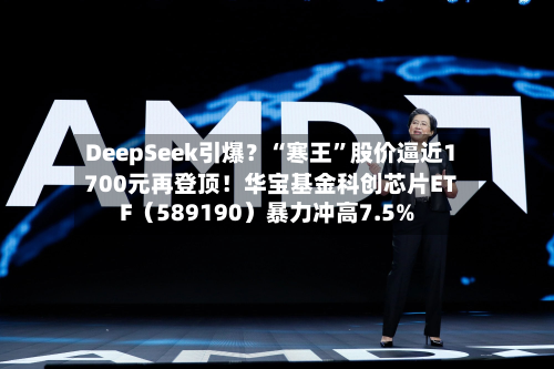 DeepSeek引爆？“寒王”股价逼近1700元再登顶！华宝基金科创芯片ETF（589190）暴力冲高7.5%-第2张图片