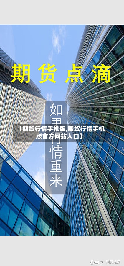 【期货行情手机版,期货行情手机版官方网站入口】