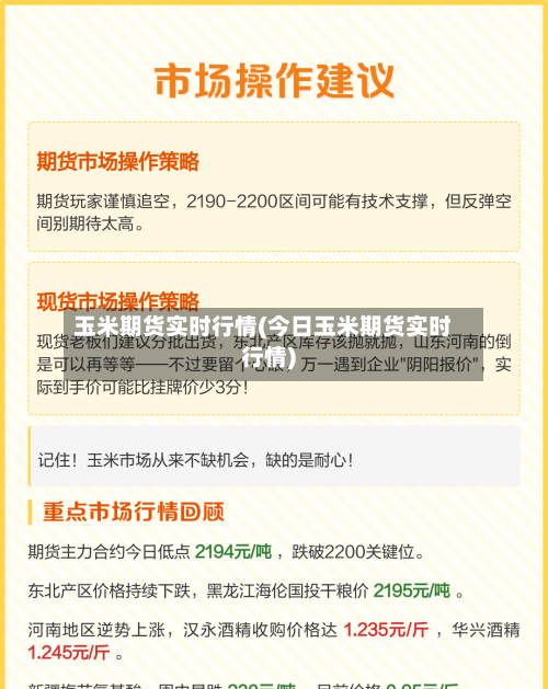 玉米期货实时行情(今日玉米期货实时行情)