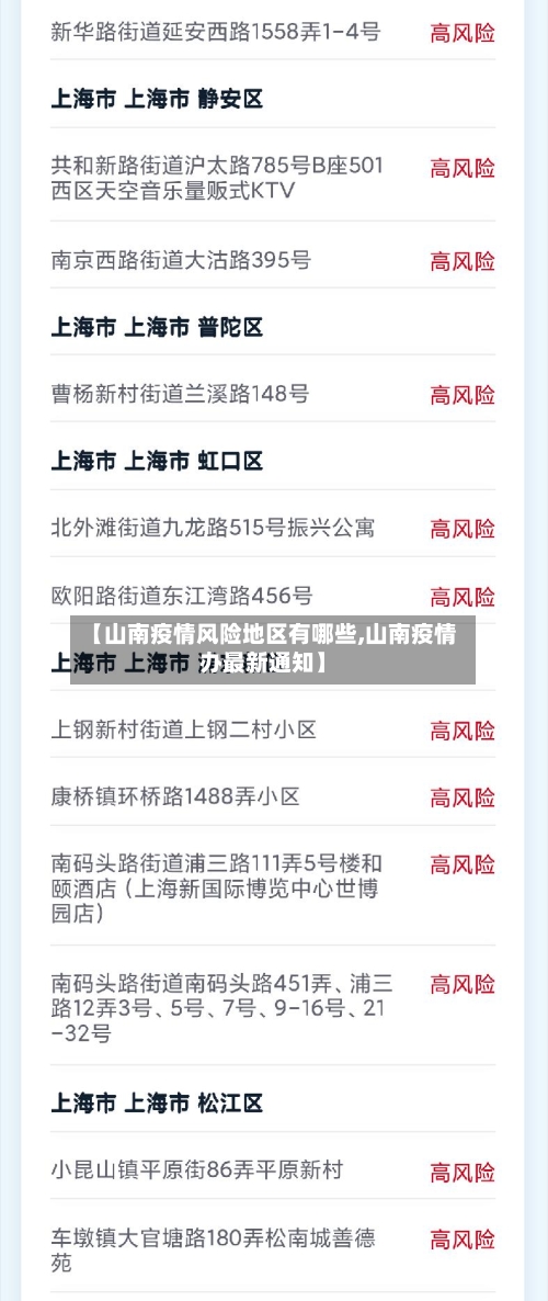 【山南疫情风险地区有哪些,山南疫情办最新通知】