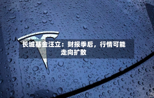 长城基金汪立：财报季后，行情可能走向扩散-第2张图片