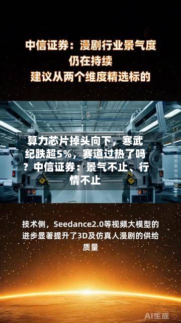 算力芯片掉头向下，寒武纪跌超5%，赛道过热了吗？中信证券：景气不止、行情不止-第2张图片