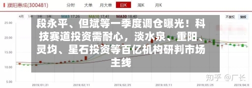 段永平、但斌等一季度调仓曝光！科技赛道投资需耐心，淡水泉、重阳、灵均、星石投资等百亿机构研判市场主线