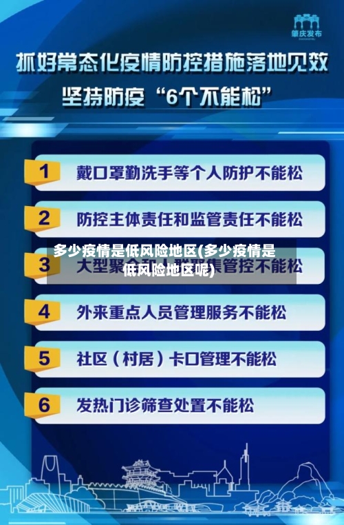 多少疫情是低风险地区(多少疫情是低风险地区呢)