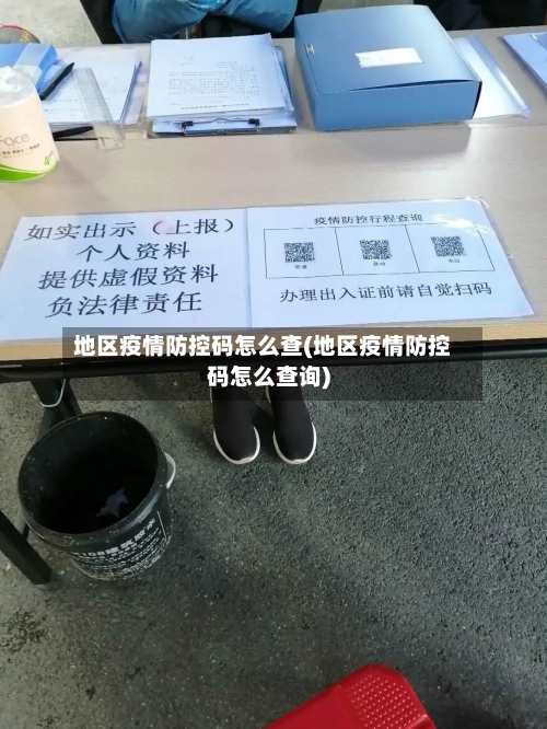 地区疫情防控码怎么查(地区疫情防控码怎么查询)