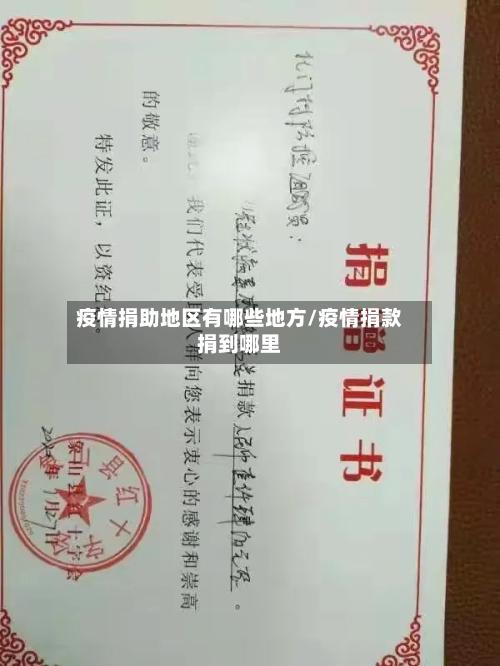 疫情捐助地区有哪些地方/疫情捐款捐到哪里-第3张图片