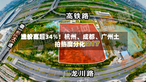 比较高溢价率超34%！杭州、成都、广州土拍热度分化-第2张图片