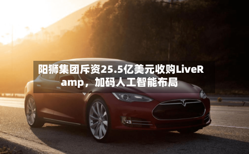 阳狮集团斥资25.5亿美元收购LiveRamp，加码人工智能布局-第3张图片