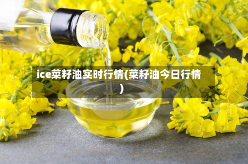 ice菜籽油实时行情(菜籽油今日行情)-第2张图片