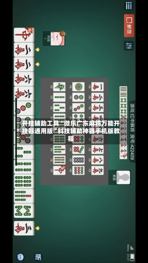 开挂辅助工具“微乐广东麻将万能开挂器通用版”科技辅助神器手机版教程-第3张图片