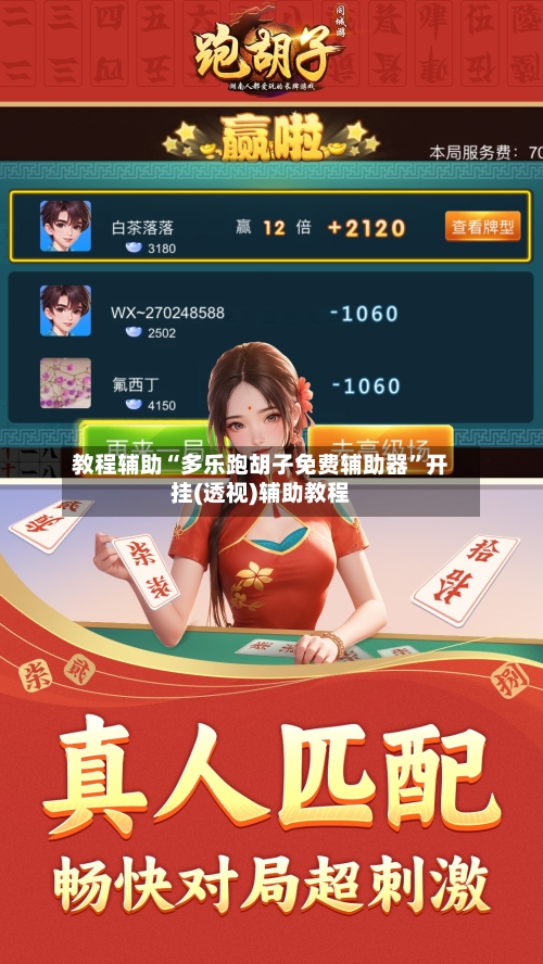 教程辅助“多乐跑胡子免费辅助器”开挂(透视)辅助教程-第2张图片