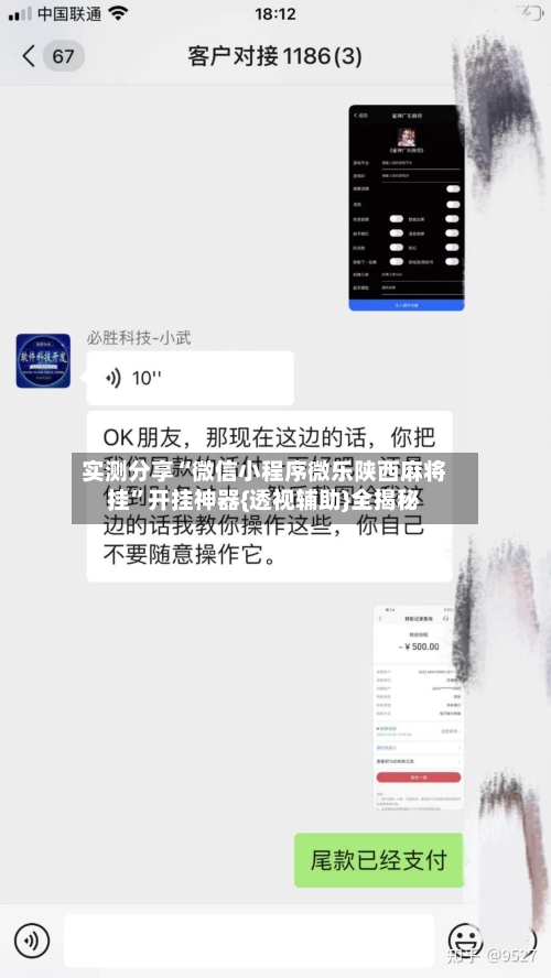 实测分享“微信小程序微乐陕西麻将挂”开挂神器{透视辅助}全揭秘