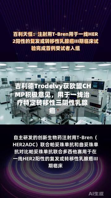 吉利德Trodelvy获欧盟CHMP积极意见，用于一线治疗特定转移性三阴性乳腺癌-第3张图片