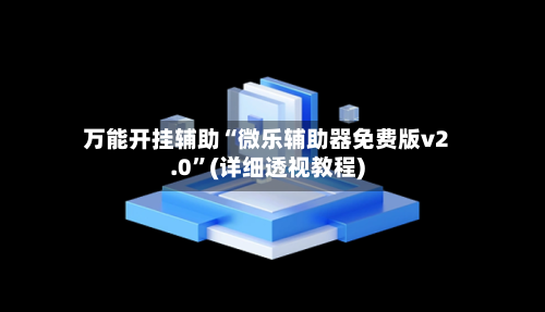 万能开挂辅助“微乐辅助器免费版v2.0”(详细透视教程)-第2张图片