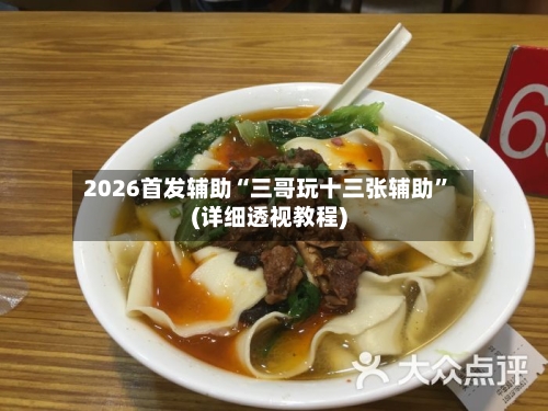 2026首发辅助“三哥玩十三张辅助”(详细透视教程)-第2张图片