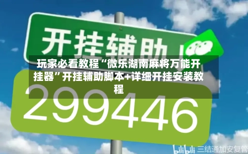 玩家必看教程“微乐湖南麻将万能开挂器”开挂辅助脚本+详细开挂安装教程-第3张图片
