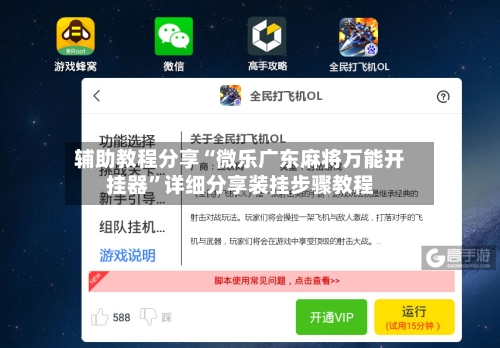 辅助教程分享“微乐广东麻将万能开挂器	”详细分享装挂步骤教程-第2张图片