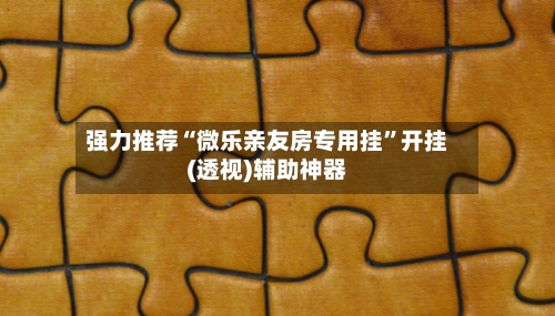 强力推荐“微乐亲友房专用挂	”开挂(透视)辅助神器-第2张图片