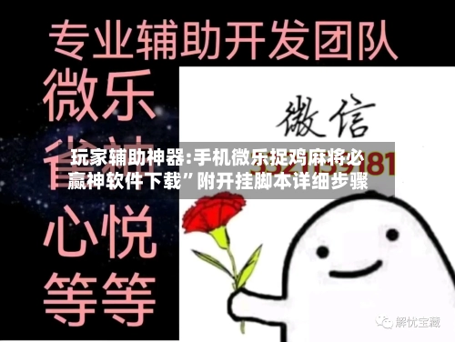 玩家辅助神器:手机微乐捉鸡麻将必赢神软件下载”附开挂脚本详细步骤-第2张图片
