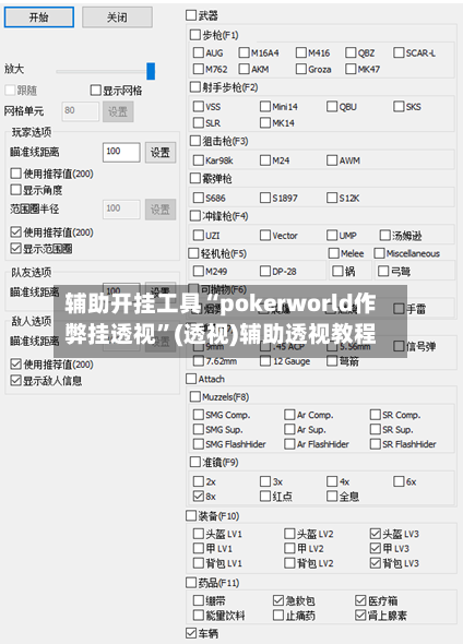 辅助开挂工具“pokerworld作弊挂透视”(透视)辅助透视教程-第3张图片