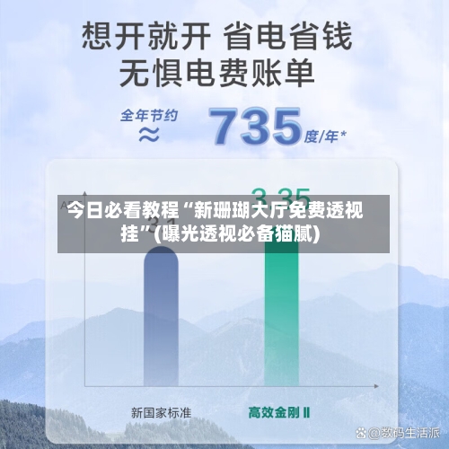 今日必看教程“新珊瑚大厅免费透视挂”(曝光透视必备猫腻)