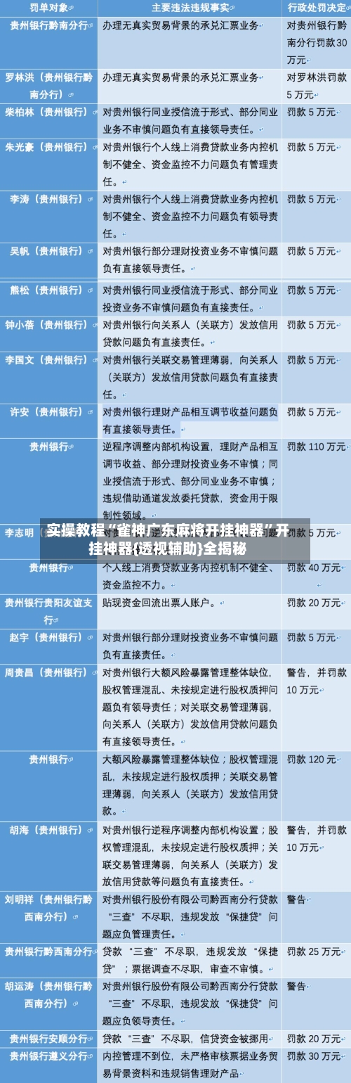 实操教程“雀神广东麻将开挂神器	”开挂神器{透视辅助}全揭秘-第2张图片