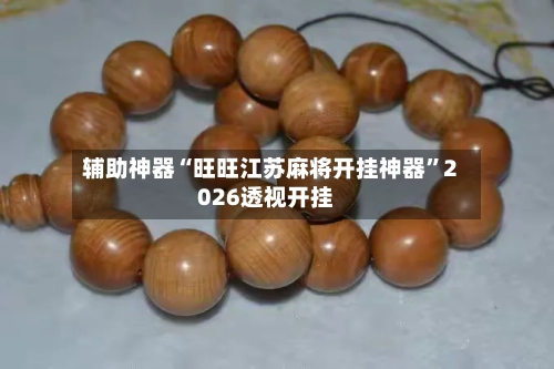 辅助神器“旺旺江苏麻将开挂神器”2026透视开挂