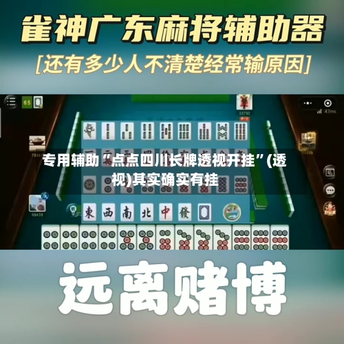 专用辅助“点点四川长牌透视开挂”(透视)其实确实有挂-第3张图片