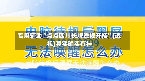 专用辅助“点点四川长牌透视开挂”(透视)其实确实有挂-第2张图片