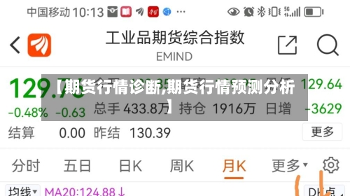 【期货行情诊断,期货行情预测分析】-第3张图片