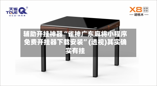 辅助开挂神器“雀神广东麻将小程序免费开挂器下载安装”(透视)其实确实有挂-第3张图片