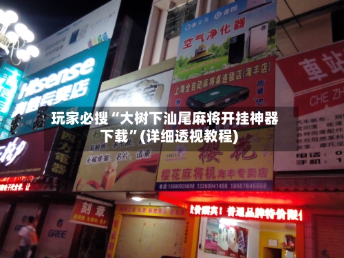 玩家必搜“大树下汕尾麻将开挂神器下载”(详细透视教程)