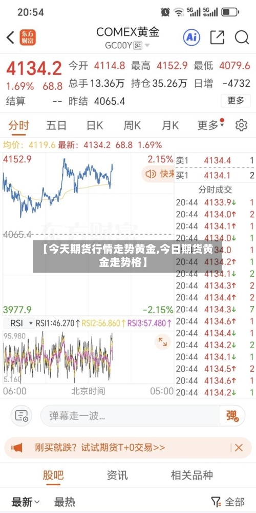【今天期货行情走势黄金,今日期货黄金走势格】-第2张图片