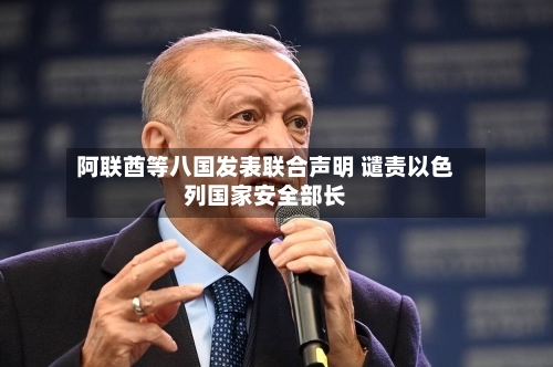 阿联酋等八国发表联合声明 谴责以色列国家安全部长-第2张图片