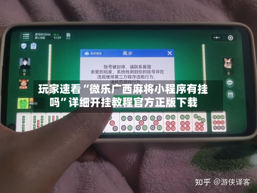 玩家速看“微乐广西麻将小程序有挂吗”详细开挂教程官方正版下载-第2张图片