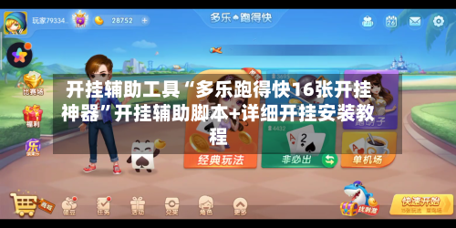 开挂辅助工具“多乐跑得快16张开挂神器”开挂辅助脚本+详细开挂安装教程-第2张图片