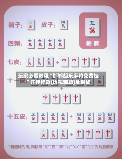 玩家必看教程“邯郸胡乐麻将免费挂	”开挂神器{透视辅助}全揭秘-第2张图片