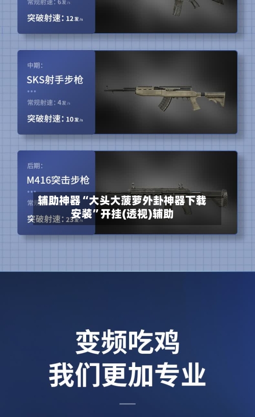 辅助神器“大头大菠萝外卦神器下载安装”开挂(透视)辅助