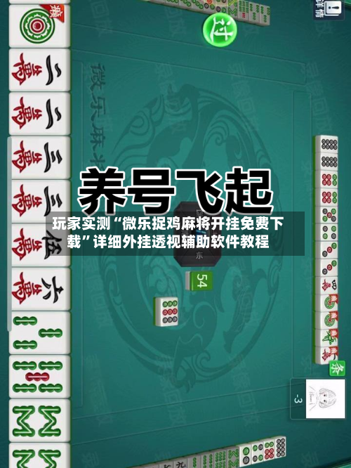 玩家实测“微乐捉鸡麻将开挂免费下载”详细外挂透视辅助软件教程