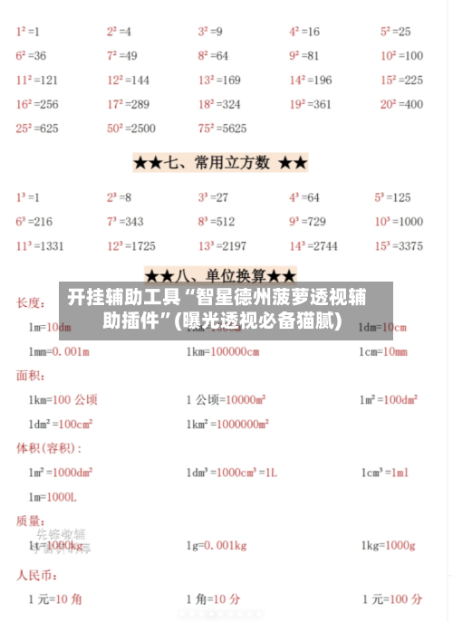 开挂辅助工具“智星德州菠萝透视辅助插件”(曝光透视必备猫腻)-第2张图片