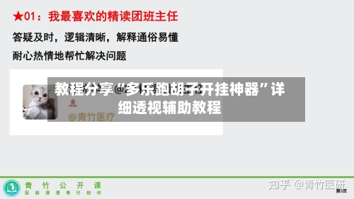 教程分享“多乐跑胡子开挂神器”详细透视辅助教程-第3张图片