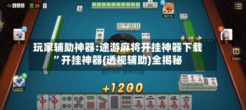 玩家辅助神器:途游麻将开挂神器下载”开挂神器{透视辅助}全揭秘-第3张图片