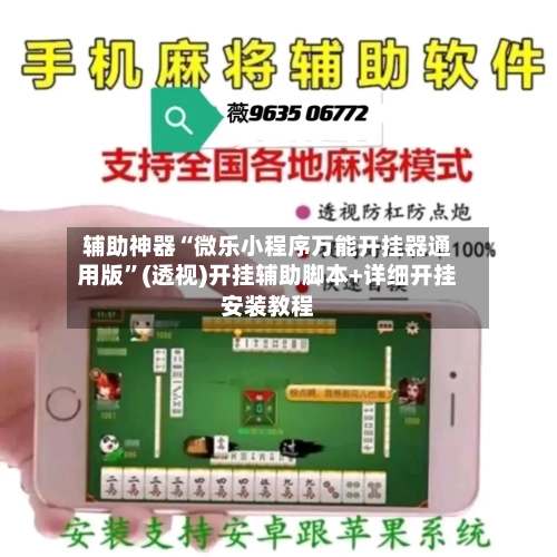 辅助神器“微乐小程序万能开挂器通用版”(透视)开挂辅助脚本+详细开挂安装教程-第3张图片